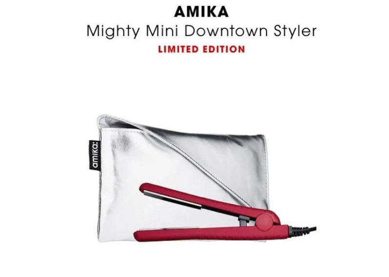 Amika Mighty Mini Styler - Red